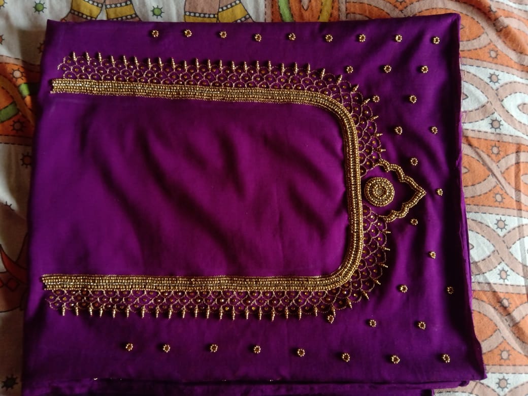 Aari Works embroidery